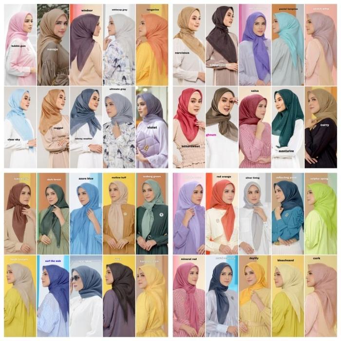 Buttonscarves Tapis Square Voile #2 New & Preloved