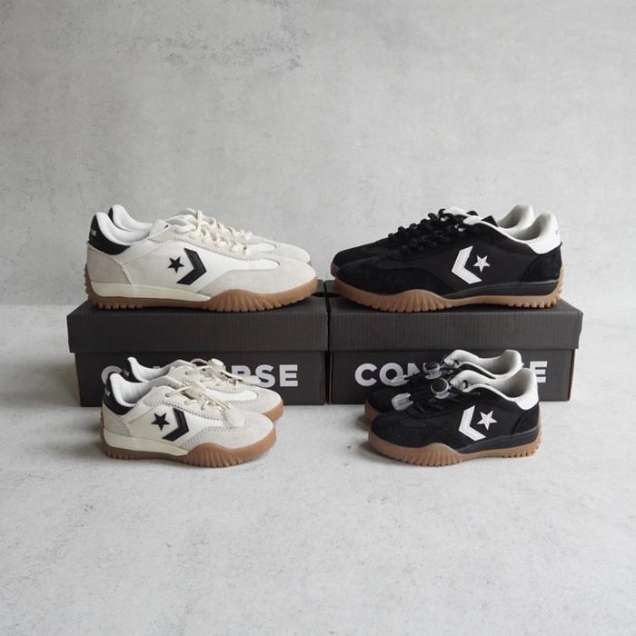 (Langsung Diproses) Converse Run Star Trainer Kids Sneakers | size 24-37 | white black | sepatu snea