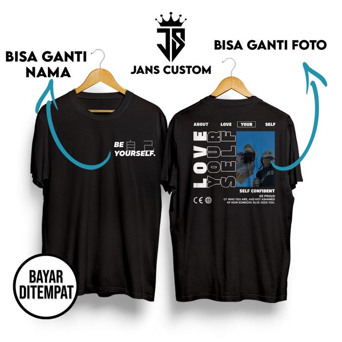 Baju Couple Aesthetic - Baju Couple Pacar - Kaos Custom Bucin Aesthetic Street Wear | Kaos Viral Tik