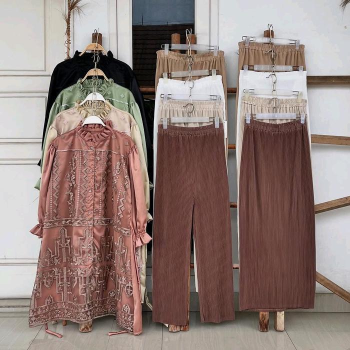 OKmusllim- GFSHOP SET BROKAT RADENA Mewah Wanita