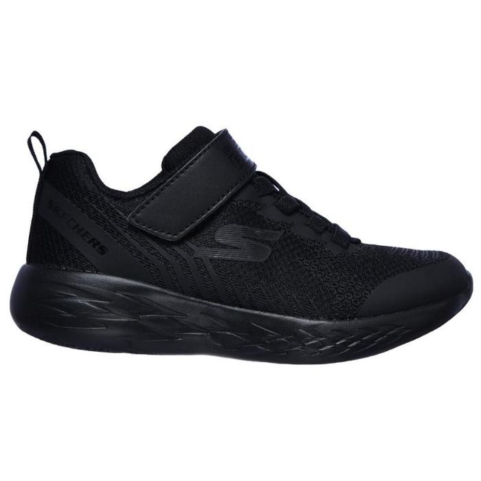 (Langsung Diproses) SKECHERS GO RUN 600 KIDS ORIGINAL 31/ SEPATU SEKOLAH HITAM ANAK COWOK CEWEK
