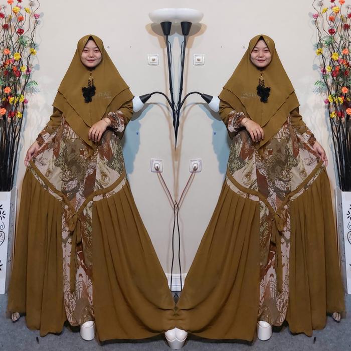 GAMIS CERUTY PRINTING MURAH || GAMIS CERUTY BABYDOLL || DRESS MUSLIM