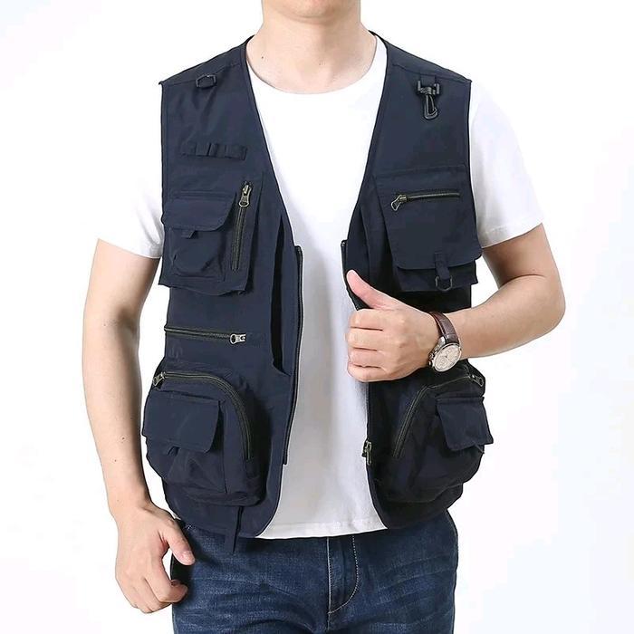 Rompi Pria Original Kekinian produk tebal adem saat di pakai casual ready stok Distro Keren Dewasa b