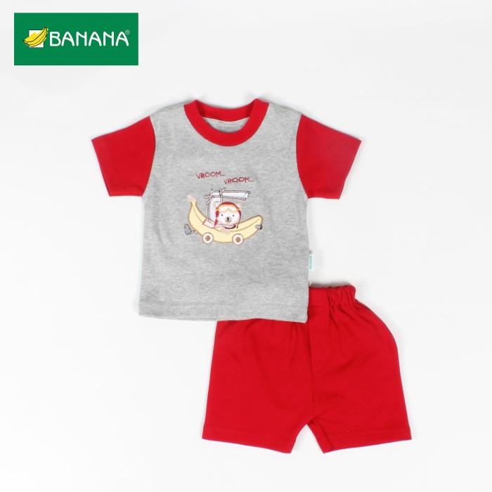 Kiddos- BANANA Setelan Bayi Laki - Laki Banana Boat Bear