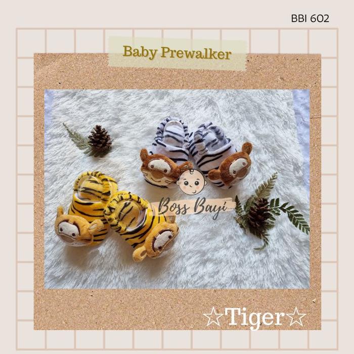 Boss Bayi - Prewalker Shoes Baby / Sepatu Sandal Kain Untuk Bayi Dengan Boneka Karakter Termurah