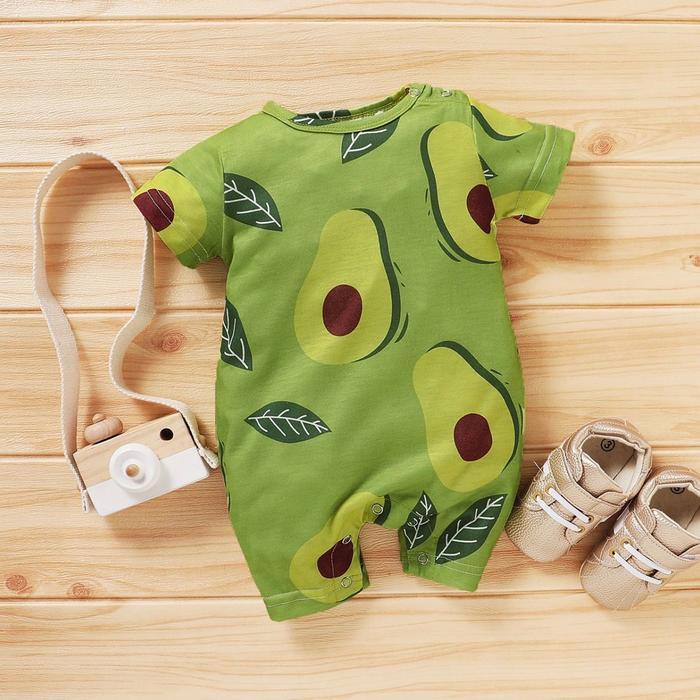 Kiddos- Romper bayi Avocado / romper avocado Perempuan