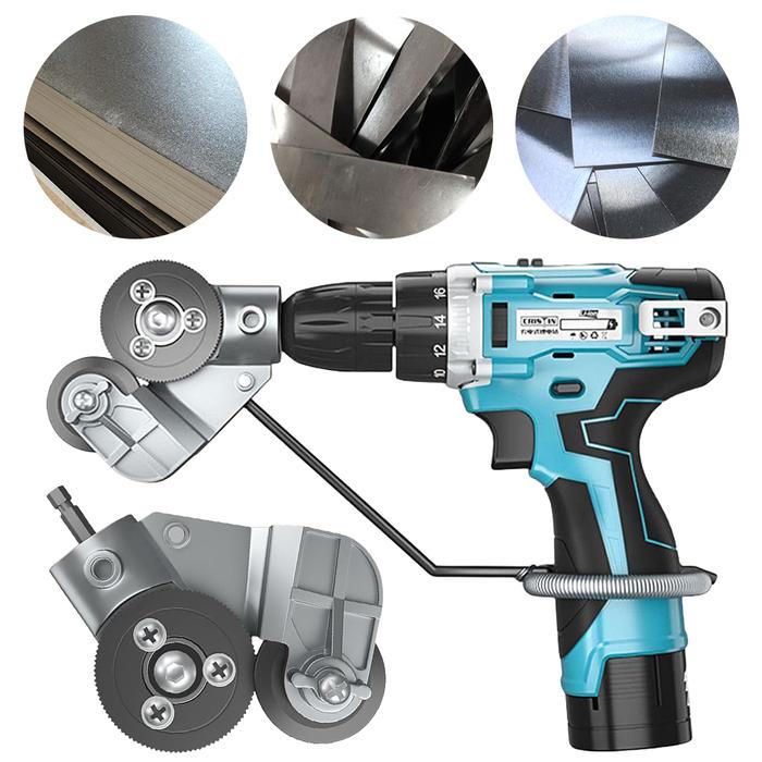 Power Iron Scissors Electric Drill To Shears Cutter Nibbler Metal Sheet Cutting Machine Tool Cutting