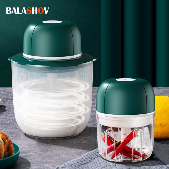 Multi-function Electric Meat Grinder Garlic Masher Artifact Portable Meat Grinder Garlic Masher Egg