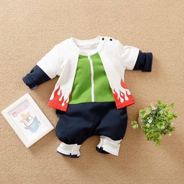 Kiddos- JUMPER BAYI LENGAN PANJANG 0-24BLN / JUMPER MOTIF HOKAGE NARUTO import
