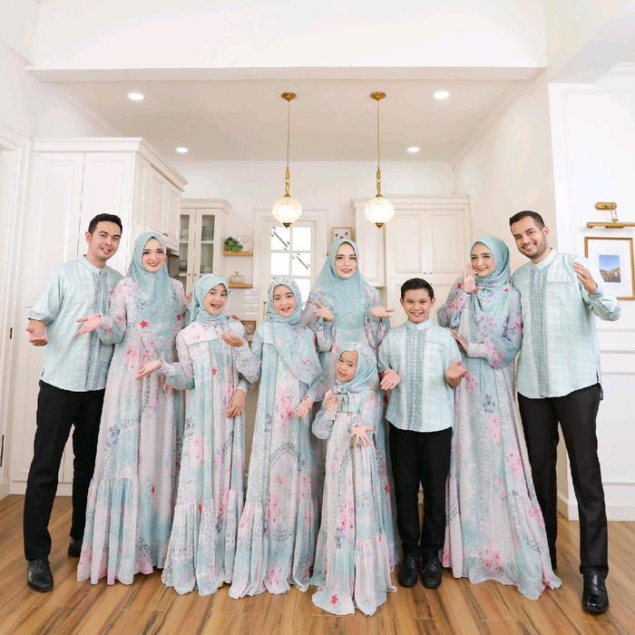 (READY STOK) Sarimbit SALORA IED series RHYN.ORI, by Eldeena syar'i Katun Set Matt Bahan Amira Luxur
