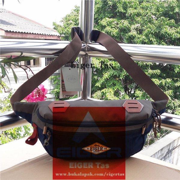 Tas Pinggang & Sling Bag Selempang Eiger 910003570 001 Navy Wanderdrift