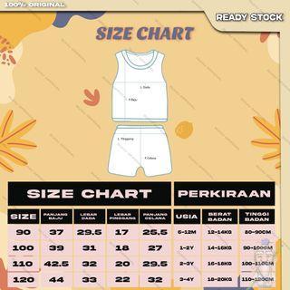 LilChic- YUU BABY Setelan Anak Singlet / Set Kaos + Celana Pendek Anak / Stelan Bayi Perempuan / Baj