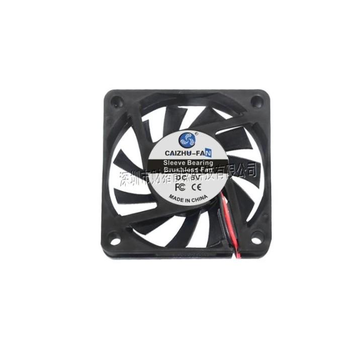 FP004 CAIZHU-FAN 24 V12V5V DC6010 MUTE FAN 6 CM/CM TRANSPARENT COMPUTER MOTHERBOARD POWER SUPPLY COO
