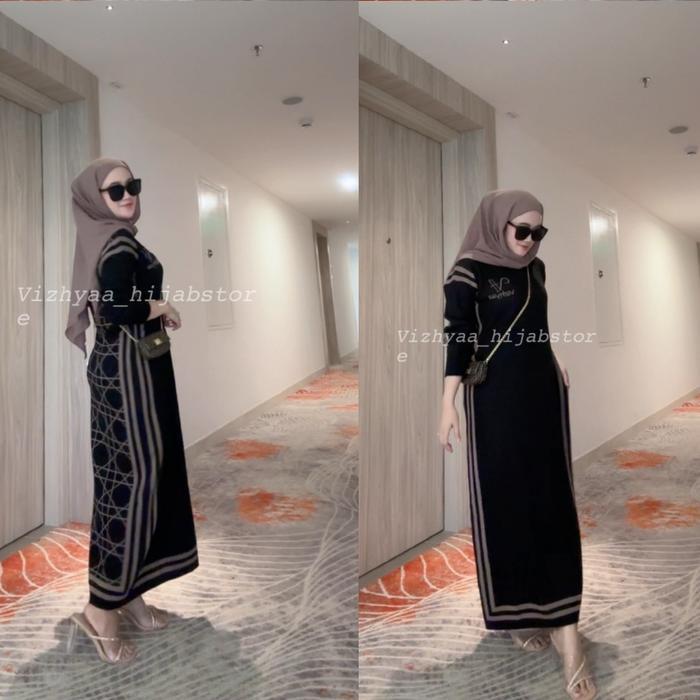 SyariStyle- VIZHYAA_HIJABSTORE DRESS ANDIEN / TUNIK ANDIEN