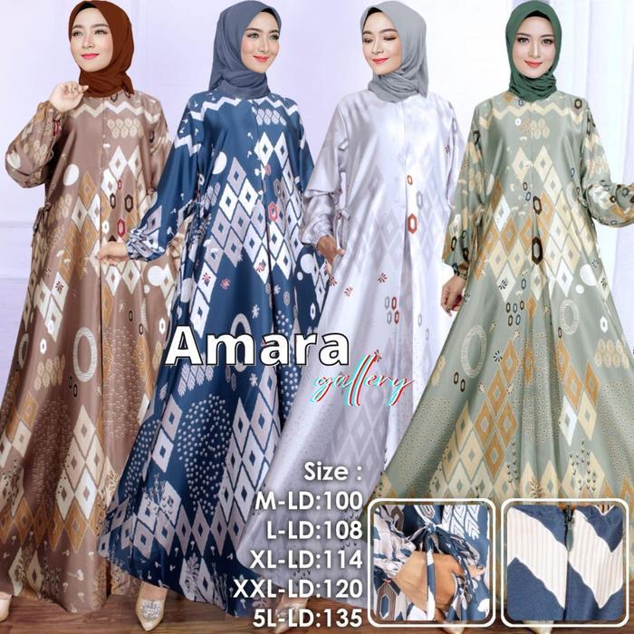 SyariStyle- Cod Gamis Silky Premium Jumbo Busui Friendly Lebaran Dress Casual Silk Lux Terbaru Luxur