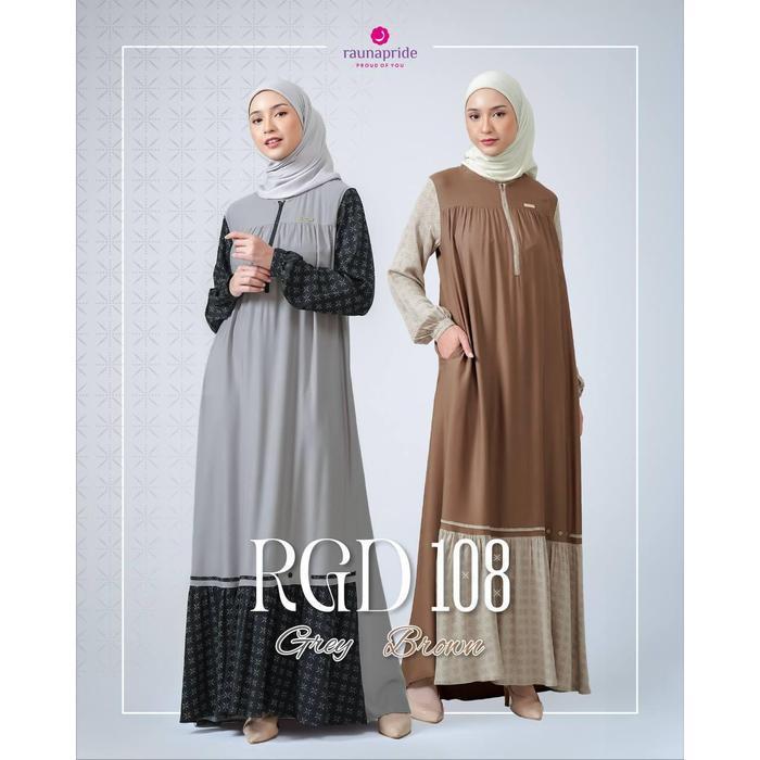 SyariStyle- Raunapride Baju Gamis Wanita Rayon / RGD-108 / Fashion Muslim
