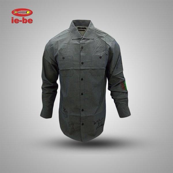 GentStyle- Kemeja Pria Lengan Panjang Kasual IEBE L3AH8026