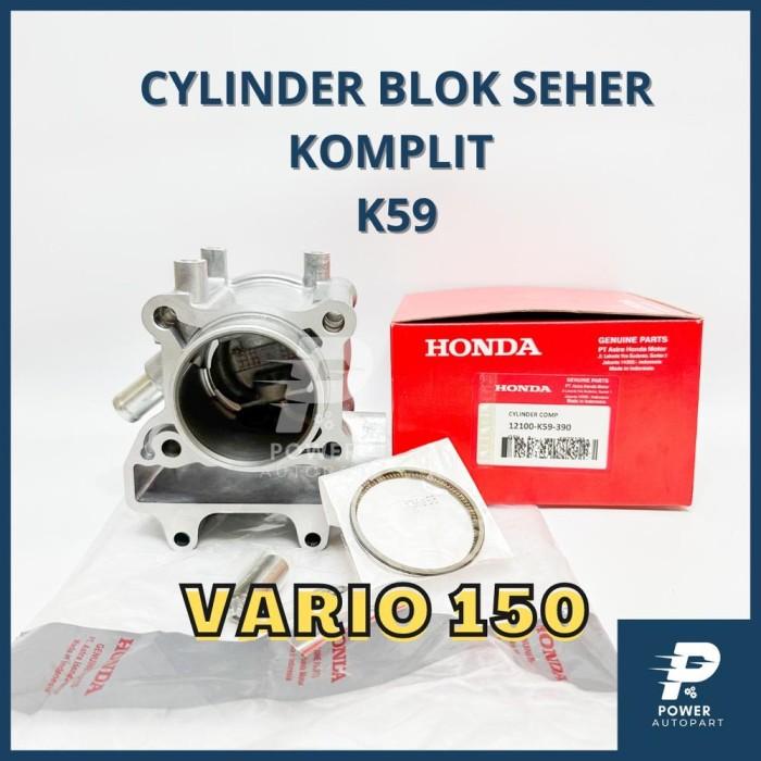 CYLINDER BLOK SEHER PISTON KIT SET KOMPLIT HONDA VARIO 150 KUALITAS