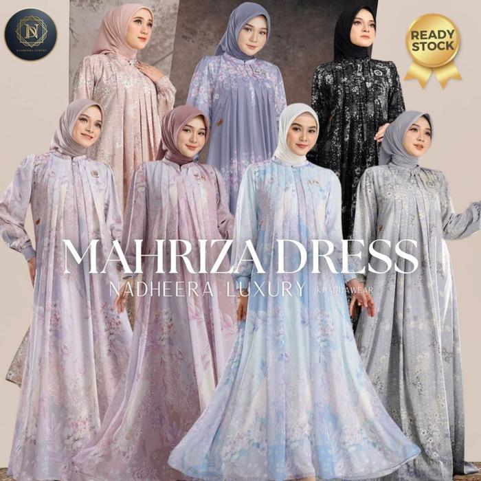 SyariStyle- [BISA COD] MAHRIZA DRESS SERIES D Issabela C NADHEERA LUXURY mahirza mahreeza mahrizza g