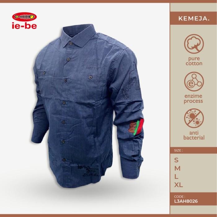 GentStyle- Kemeja IEBE Lengan Panjang L3AH8026