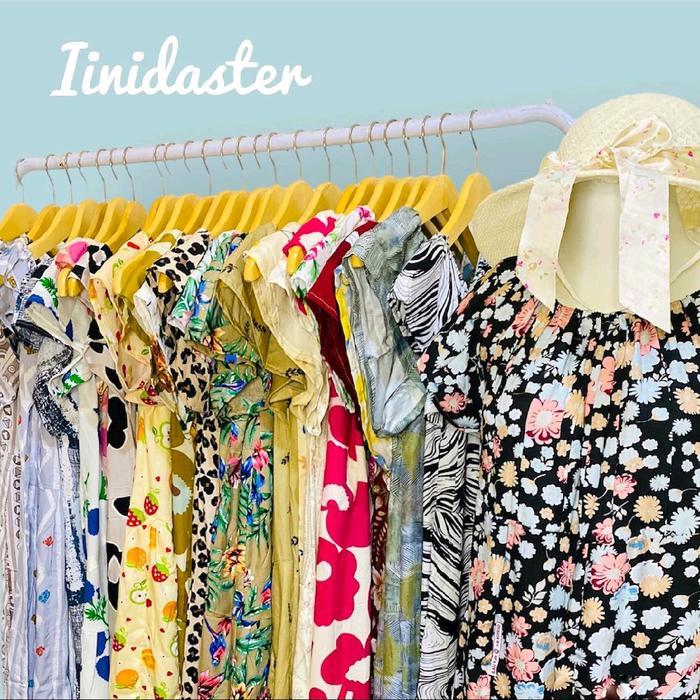 Beautica- PAKET USAHA DASTER DS Rayon 20 PCS || Piyama Homedress|| Daster bunga bunga polkadot || Gr