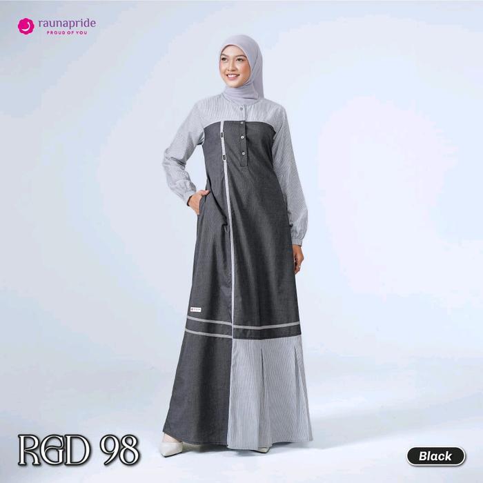 SyariStyle- Gamis RGD 98 Terbaru by Raunapride Dress Wanita