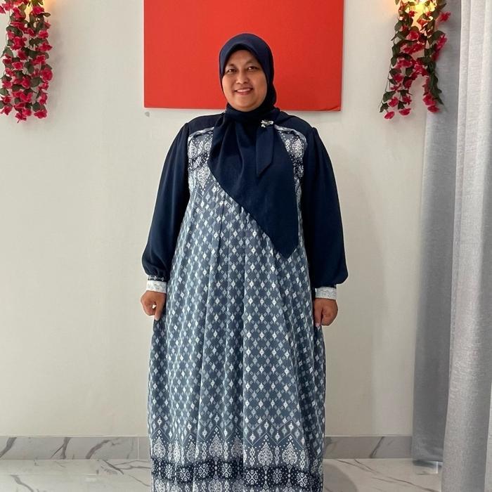 SyariStyle- Gamis Mrisa Ismaya Series Design Elegan Dan Berkualitas,Muat Ukuran Mulai LD 110-LD 140 