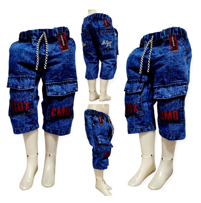 LilChic- Celana Jeans Pendek sbk snow anak laki laki 7 s/d 15 Tahun Terbaru Vanfan