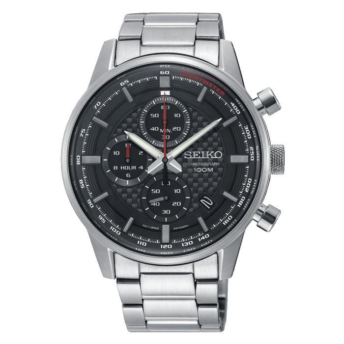 JAM TANGAN PRIA SEIKO CHRONOGRAPH SSB313P1 STAINLESS STRAP BONUS PIN PUSHER ORIGINAL