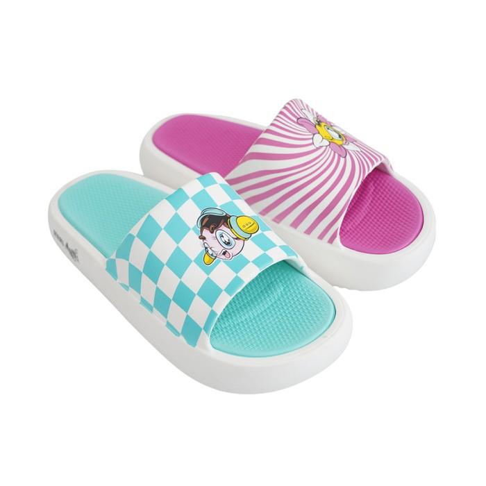 Ataru Sandal Thick Slippers Color Block Muklay HAPPY SHOPPING DAN TERIMAKASIH .