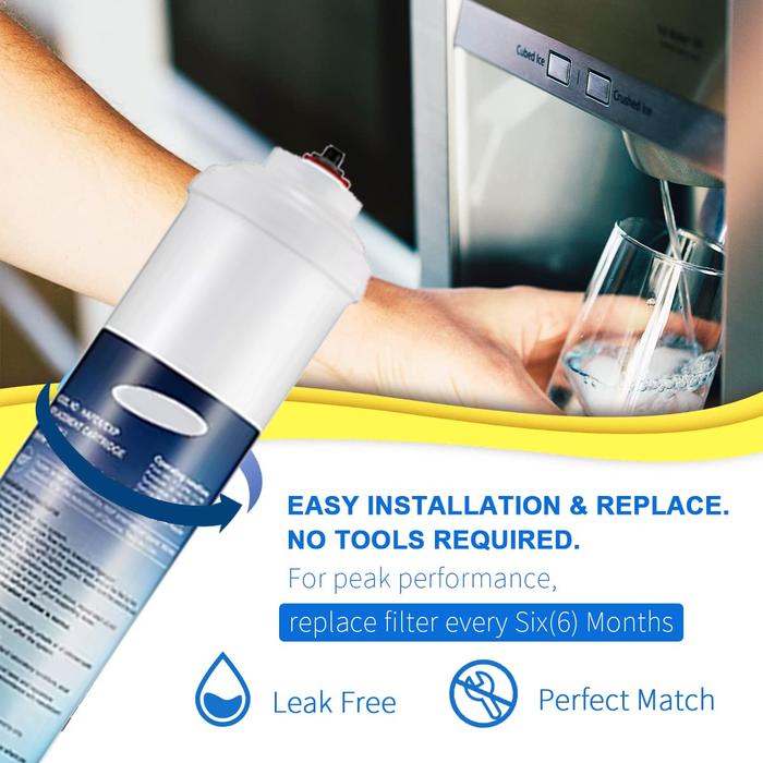 Inline Water Filter Replacement for GE GXRTQR, GXRTDQ, 4378411RB, Samsung HAFEX/EXP, DA29-10105J, Wh