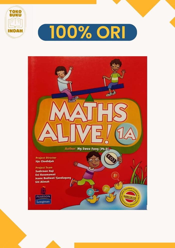 Maths Alive Textbook & Woork Book | BUKU PELAJARAN BAHASA INGGRIS MATHEMATICS