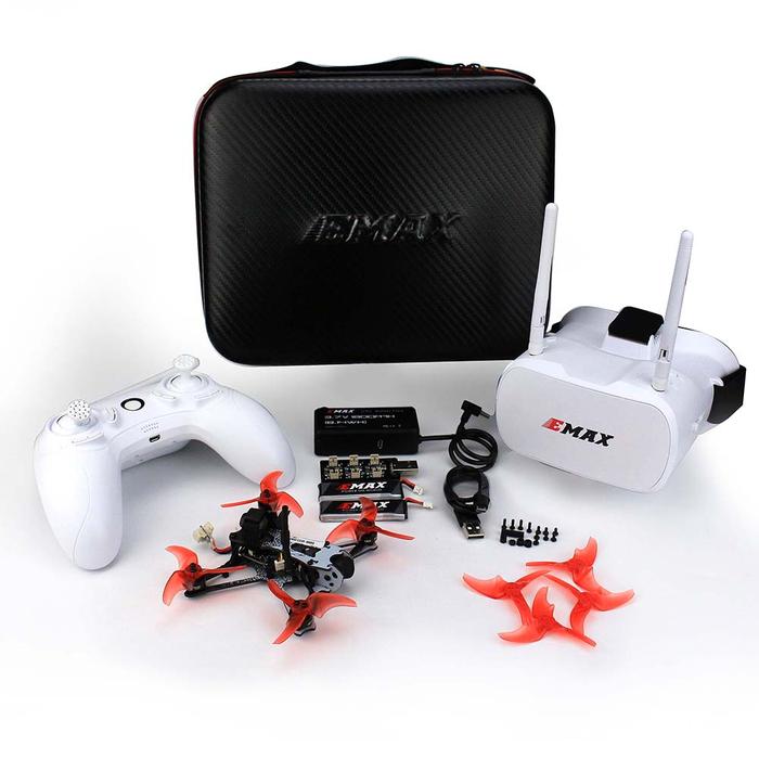Emax Tinyhawk II 2 Freestyle RTF FPV Racing Drone Kit RunCam Nano2 37CH 25/100/200mW VTX 2S-FrSky Qu