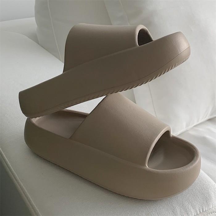 Pillow Feel Korean Rubber Slippers / Sandal Tinggi Karet Premium HAPPY SHOPPING DAN TERIMAKASIH .