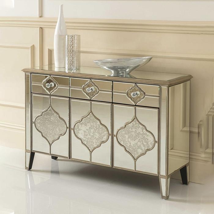 Antique Corner Cabinet Sideboard With Multi-Drawers for Living Room and Bedroom