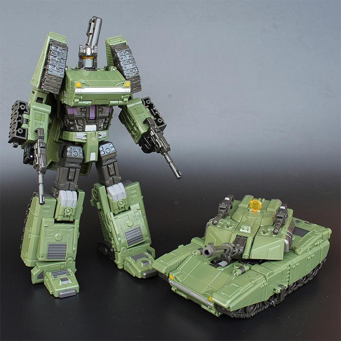 JinBao Bruticus Transformation Cool Anime  5 in 1 Action Figure Robot Car Military Tank Model Toys G