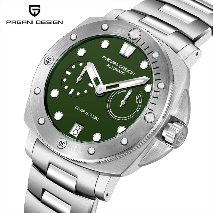 Jam Tangan Pria PAGANI Design Men Automatic Mechanical Watches Diver Watch For Top Brand Luxury 200M