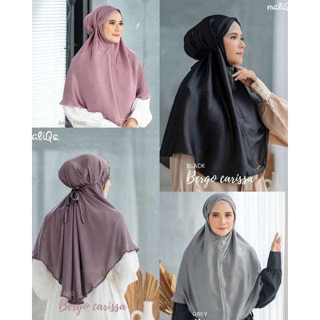 MALIQA BERGO PLAIN // BERGO CARISSA BY MALIQA