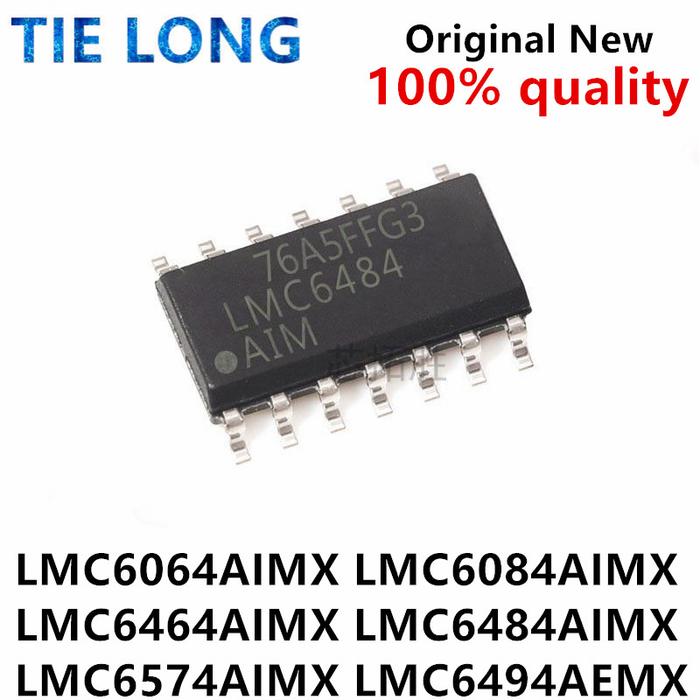 10PCS/lot LMC660AIMX LMC660 LMC6064AIMX LMC6064 LMC6084AIMX LMC6084 LMC6464AIMX LMC6484AIMX LMC6574A