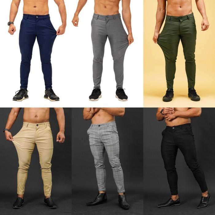 NEVERES Stretch Tech Chino Pants HAPPY SHOPPING DAN TERIMAKASIH .