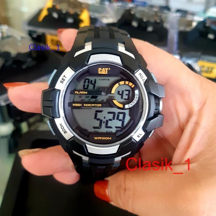 Original 100%!! JAM TANGAN PRIA CATERPILLAR CAT 1C.127.21.247 BLACK DIGITAL Garansi Resmi