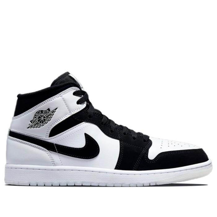 Nike Air Jordan 1 Mid SE Black "Diamond" ( 100% Original BNIB )