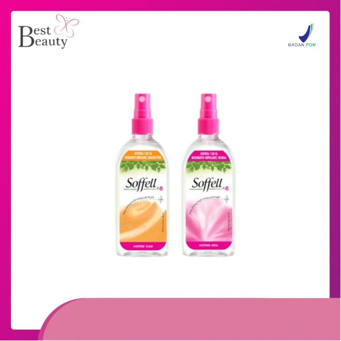 Soffel Anti Nyamuk Botol Spray 80 ml Spray Penolak Nyamuk