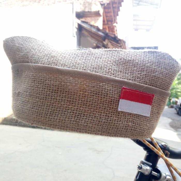 peci veteran kain goni#peci pejuang kemerdekaan#peci veteran .