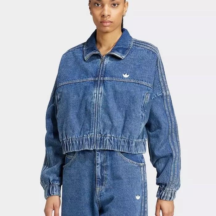 Adidas Essential Jacket Denim Women Original Authentic
