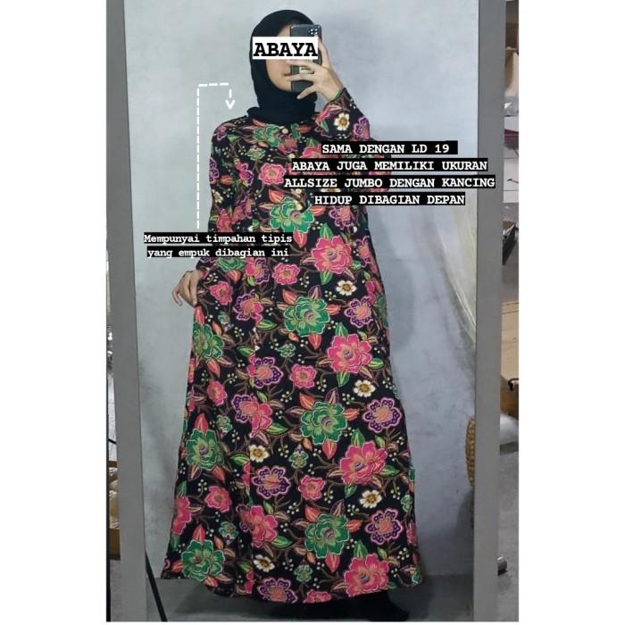 Abaya Kencana Ungu Jumbo Original Daster Wanita Renan_Fashion