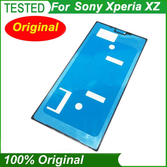 100%  Front LCD Screen Display Sticker Adhesive Tape  Sony Xperia XZ F8331 F8332 Faceplate Waterproo