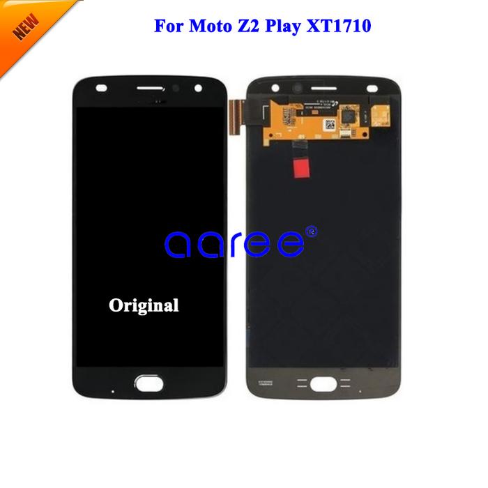 100% ted Motorola Moto Z2 Play LCD Moto Z2 Play XT1710-01 Display LCD Screen Touch Digitizer Assem