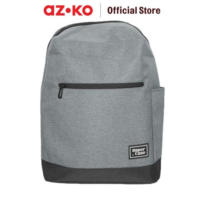 AZKO Supercase Mars Tas Ransel Value - Abu-Abu