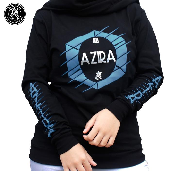 kaos wanita muslim / kaos lengan panjang / kaos azira hijab muslim / Kaos Azhira Wanita Lengan Panja